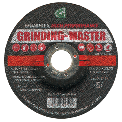 Graniflex Grinding-Master tisztítókorong szerkezeti acélhoz és inoxhoz