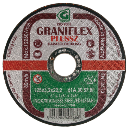 Graniflex vágókorong (2-3,2mm) inoxhoz
